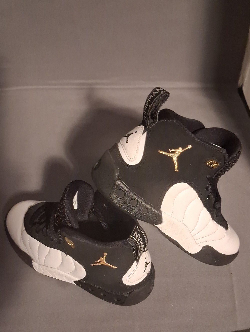 Jordan Jumpman Pro TD "Taxi Boys Toddler 12C with Gold Jumpman